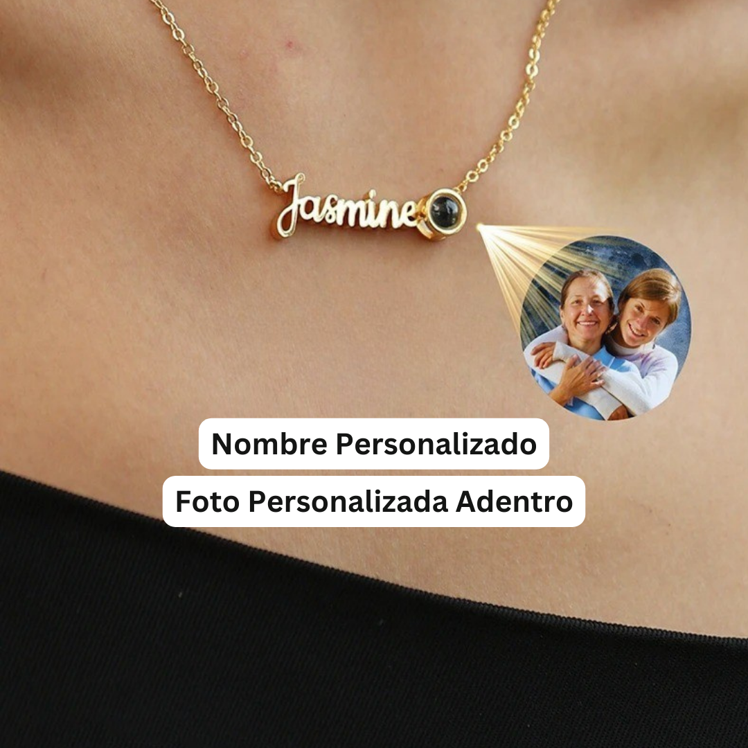 Collar Llévame Cerca – Retrato Personalizable