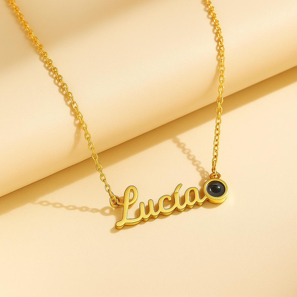 Collar Llévame Cerca – Retrato Personalizable