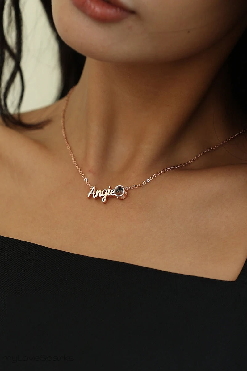 Collar Llévame Cerca – Retrato Personalizable